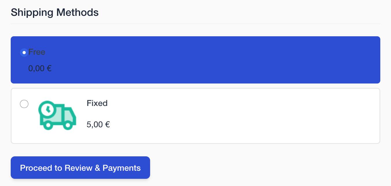 Checkout Shipping-Icon